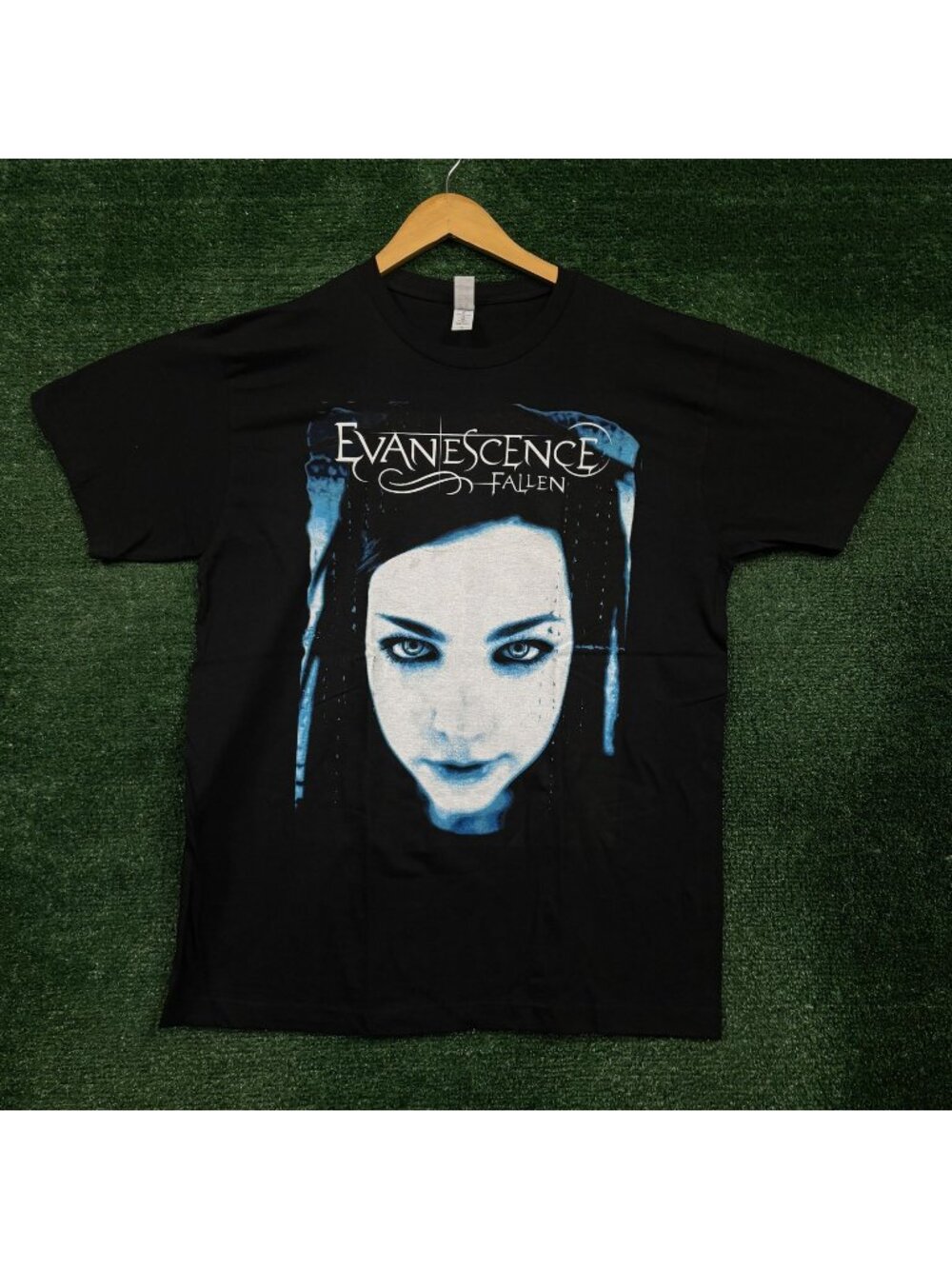 Evanescence Fallen Gothic Metal Band T-Shirt Size Large